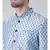 Dupion Silk Printed Sky Blue Color Sherwani with Patiala set