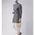 Dupion Silk Printed Navy Blue Color Sherwani with Patiala set