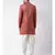 Jacquard Silk Maroon Color Sherwani with Patiala set