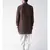 Dupion Silk Solid Off White Color Pathani Kurta with Patiala set for Men