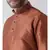 Dupion Silk Solid Black Color Pathani Kurta with Patiala set for Men
