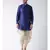 Dupion Silk Solid Cream Color Pathani Kurta with Patiala set for Men