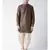 Dupion Silk Solid Cream Color Pathani Kurta with Patiala set for Men