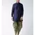 Dupion Silk Solid Green Color Pathani Kurta with Patiala set for Men