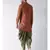 Dupion Silk Solid Green Color Pathani Kurta with Patiala set for Men
