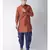Dupion Silk Solid Royal Blue Color Pathani Kurta with Patiala set for Men