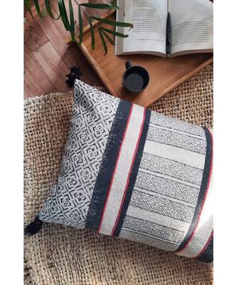 Cotton Hand Block Printed Cushion Cover 2