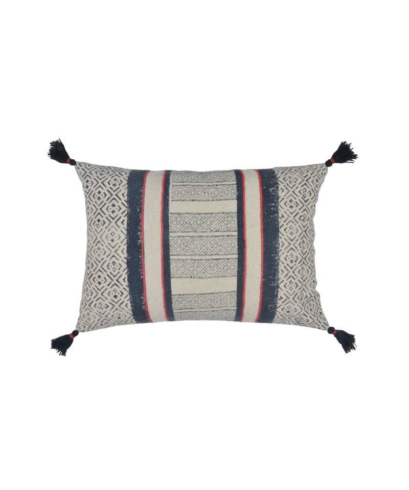 Cotton Hand Block Printed Cushion Cover