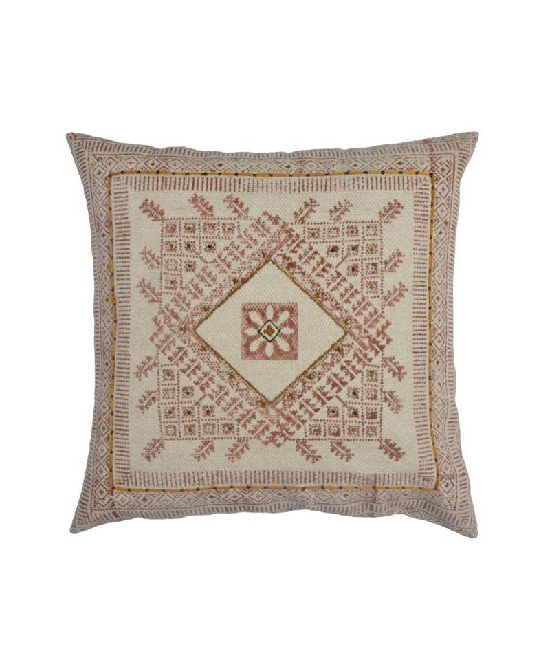 Cotton Hand Block Printed Cushion Cover