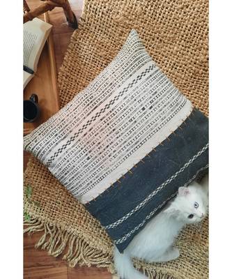 Cotton Hand Block Printed Cushion Cover 1