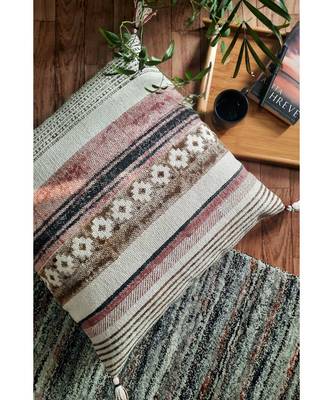 Cotton Hand Block Printed Cushion Cover 1