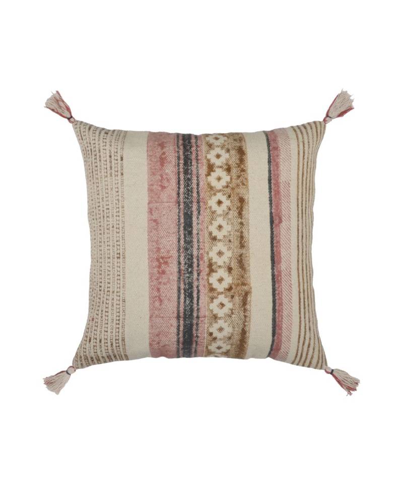 Cotton Hand Block Printed Cushion Cover