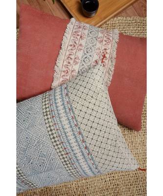 Cotton Hand Block Printed Cushion Cover 3