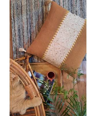 Cotton Hand Block Printed Cushion Cover 1