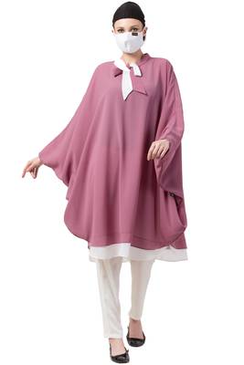 Puce Pink Tunic And Pant Co-ord Set 1
