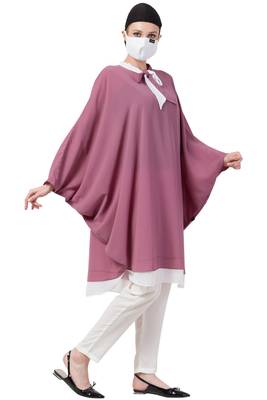 Puce Pink Tunic And Pant Co-ord Set 2