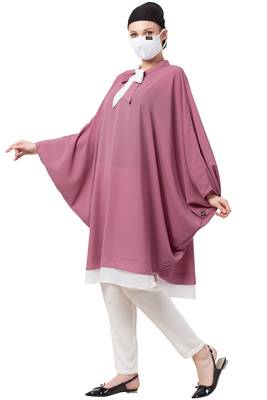 Puce Pink Tunic And Pant Co-ord Set 3