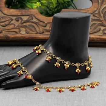 Gold anklets 1