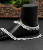 Silver anklets