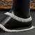 Silver anklets