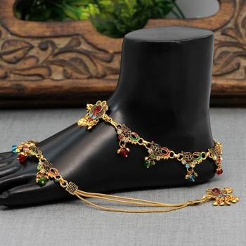 Multicolor anklets 1
