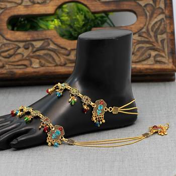 Multicolor anklets 1