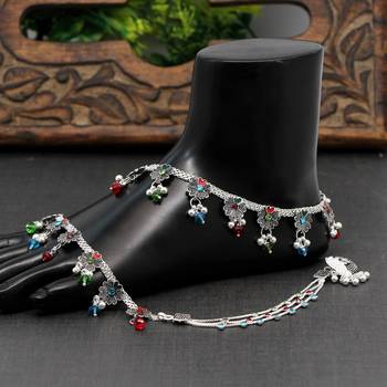 Multicolor anklets 1