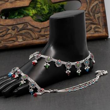 Multicolor anklets 1