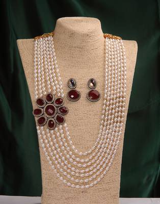 Real Natural Hyderabadi pearls Set With Certificate 1
