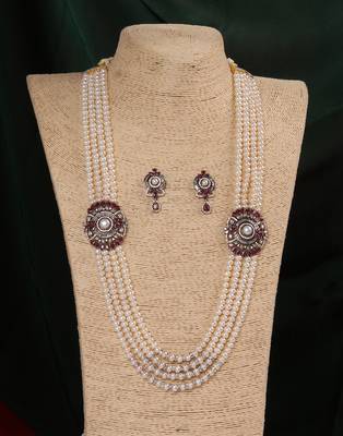 Real Natural Hyderabadi pearls Set 1