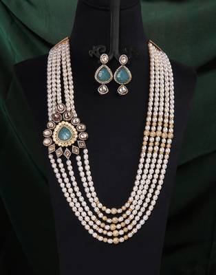 Real Natural Hyderabadi pearls Set With Certificate 1