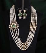 Real Natural Hyderabadi pearls Set With Certificate