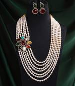 Real Natural Hyderabadi pearls Set With Certificate