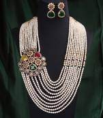 Real Natural Hyderabadi pearls Set With Certificate