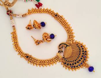 Blue agate necklaces 2
