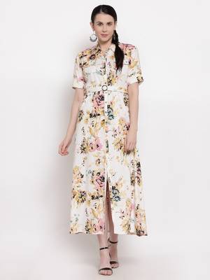 Pink printed rayon ethnic-kurtis 1