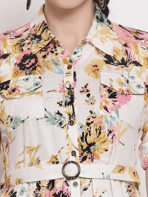 Pink printed rayon ethnic-kurtis 3