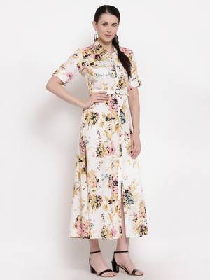 Pink printed rayon ethnic-kurtis 4