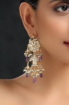 Purple earrings 2