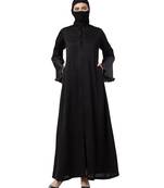 Black Abaya In kashibo Fabric