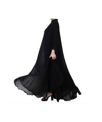 Black three piece Abaya Set 6