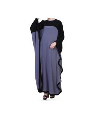 Kaftan Abaya In Dual Color. 2