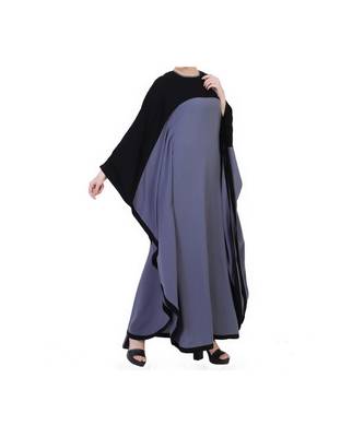 Kaftan Abaya In Dual Color. 3
