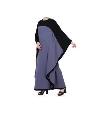 Kaftan Abaya In Dual Color. 4