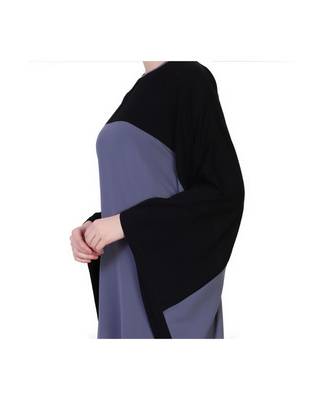 Kaftan Abaya In Dual Color. 10