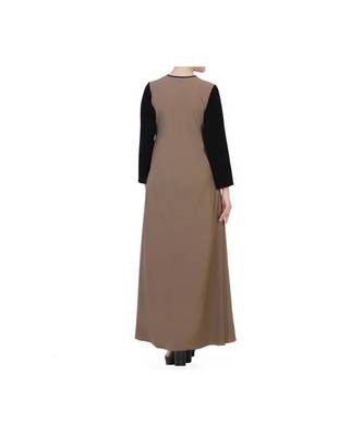 Modest Dress In Dual Color 3