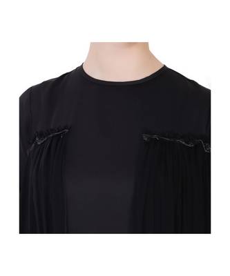 Black Occasion Wear Gown In Abaya Fit 9