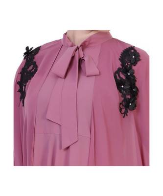 Pink Occasion Wear Gown In Abaya Fit 5