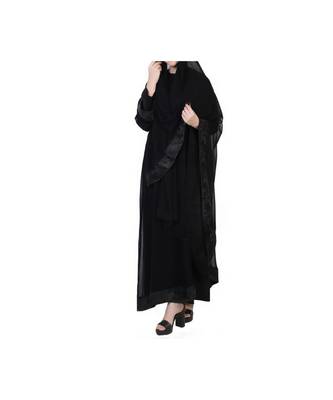 Black Occasion Wear Dress In Abaya Fit 9