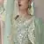 Pista green Dori Work & Sequins embroidered net semi stitched lehenga